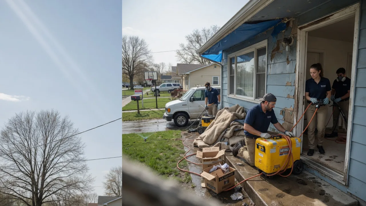 Basement Flood Cleanup in Hopeton, OK near me